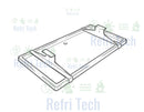 Condensate Collection Trays 790mm x 390mm - 75pp - PCT-790