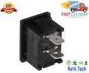 ZF Single Pole Single Throw (SPST), On-None-Off Rocker Switch Panel Mount
