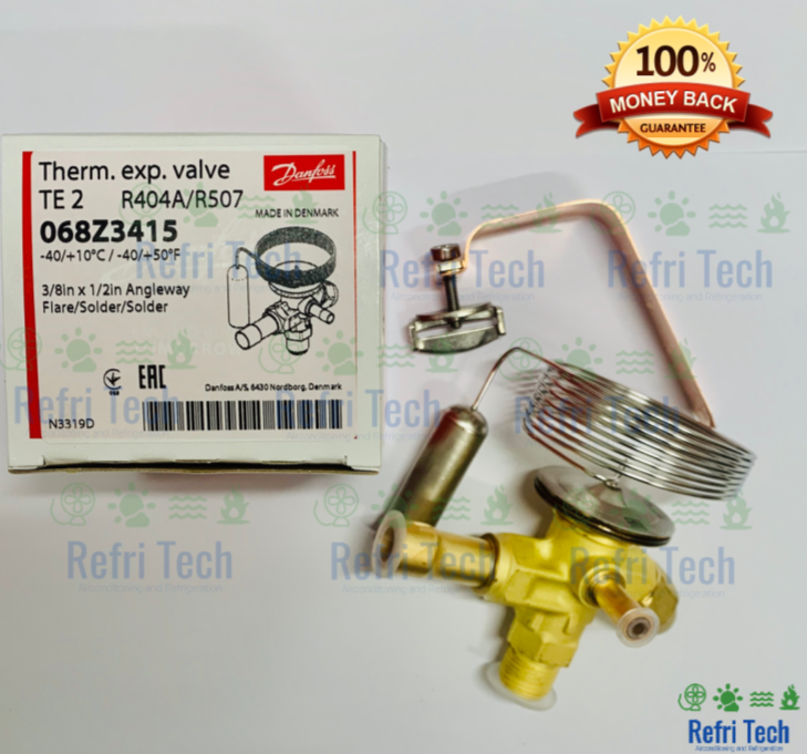 DANFOSS Thermostatic expansion valve, TE 2 068Z3415 External - Flare x Solder
