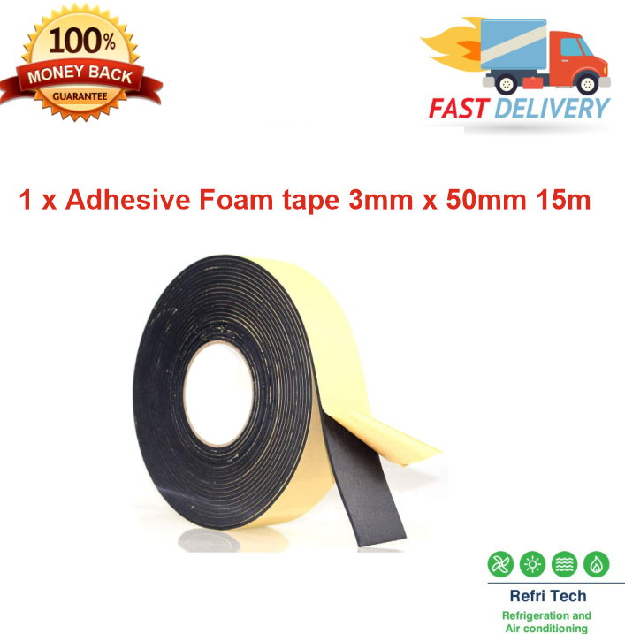 Pipe Insulation tape Lagging 50mm x 3mm x 15M CLASS0 ADHESIVE