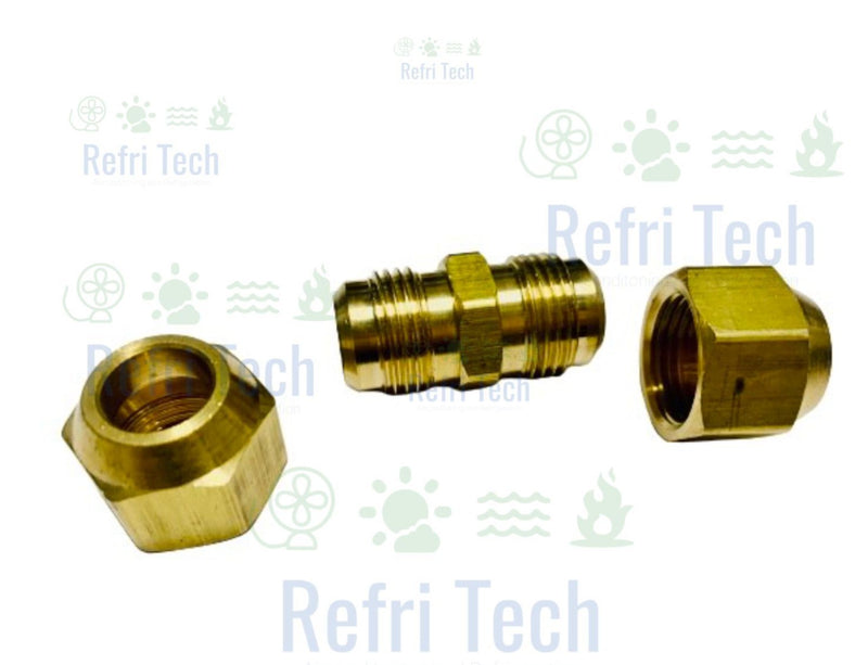 Double Union connection adapter with Nut - 1/2" male