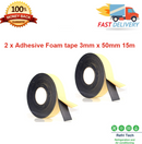 Pipe Insulation tape Lagging 50mm x 3mm x 15M CLASS0 ADHESIVE