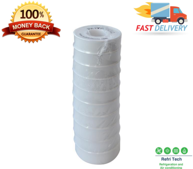FAITAPEPTF10 P.T.F.E Tape 12mm x 12m White (Pack 10)