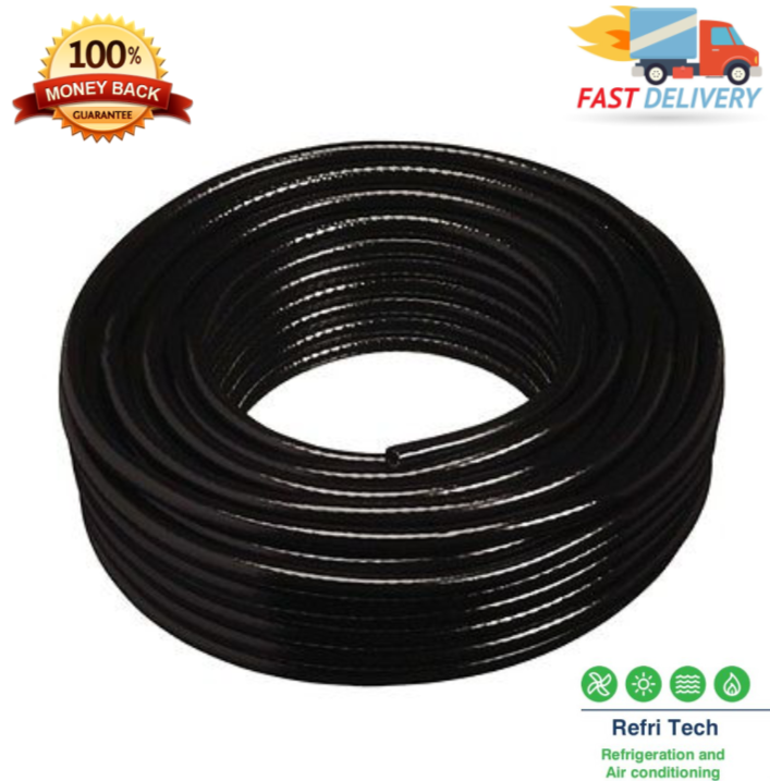 BLACK PVC Braided Hose Pipe