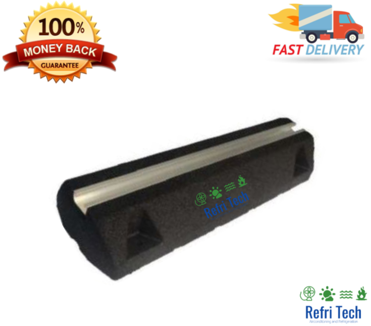 Flexi-Foot Support 600mm with strut - 120pp Rubber foot ( 600mm - with 41x21mm )