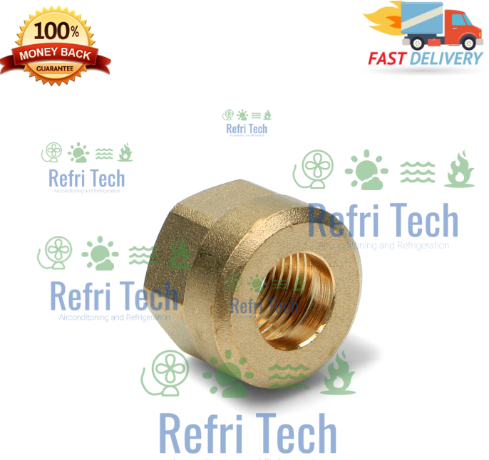 FLARE NUT SAE FLARE 3/8'' - 1/4'' (6mm)