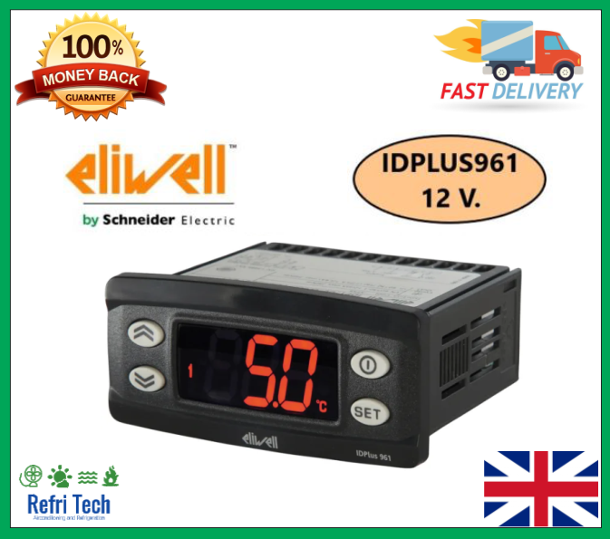 ID PLUS 961 12V Controller Digital Thermostat ELIWELL Id Plus 961 (IDPLUS961) 12