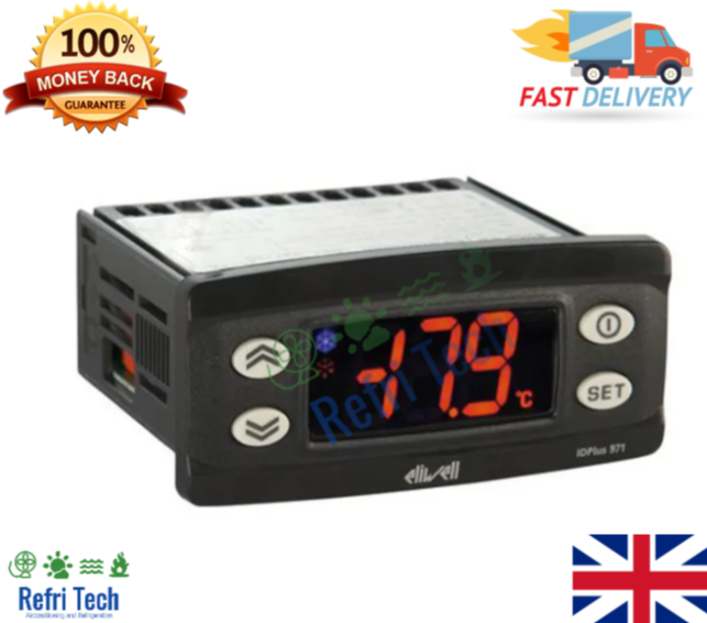 ELIWELL ID PLUS 971 12V DIGITAL CONTROL THERMOSTAT IDPLUS971 12V