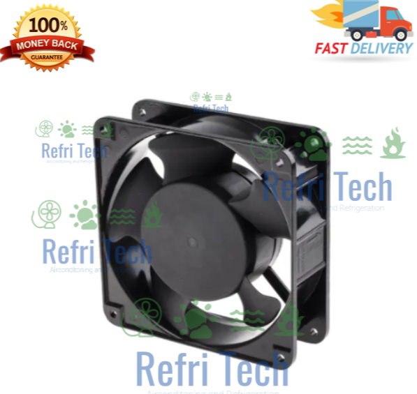 AXIAL COMPACT COOLING FAN 80x80mm h38 BEARING 2400 -2850rpm