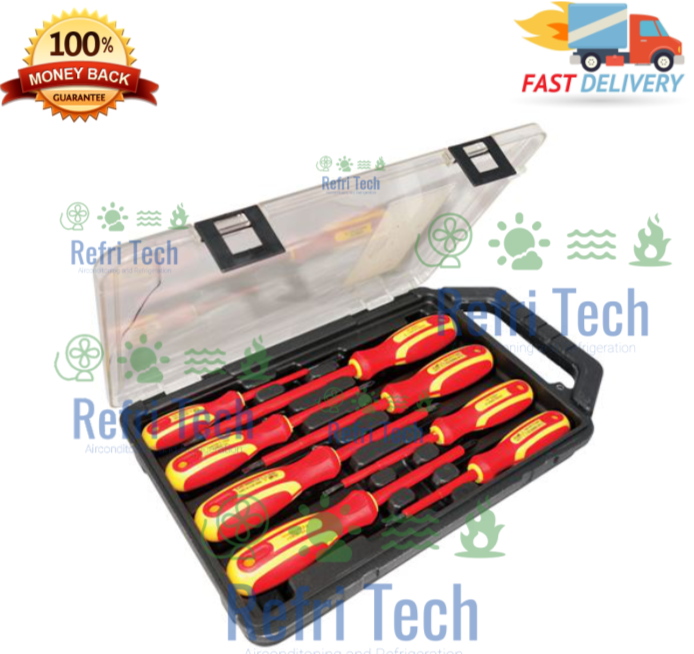 REGIN Screwdriver Set (Boxed) 1000V - 8 Piece