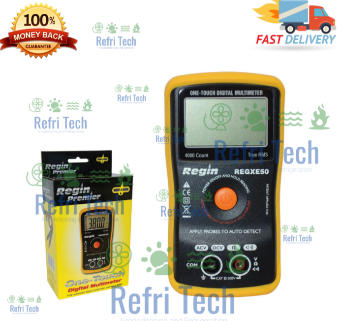 REGIN REGXE50 - Regin One-Touch Smart Digital Multimeter