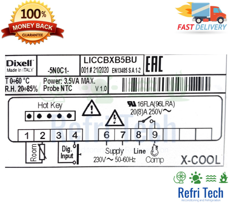 DIXELL XT111C THERMOSTAAT THERMOSTAT - Klimaat Totaal - koeltechniek – airconditioning - verkoop DIXELL XT111C THERMOSTAAT THERMOSTAT - Klimaat Totaal - koeltechniek – airconditioning - verkoop