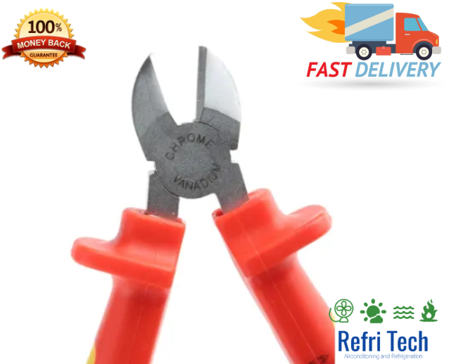 Diagonal Side Cutter VDE/1000V Insulated 152.40mm Cutting Pliers Diagonal Cutter