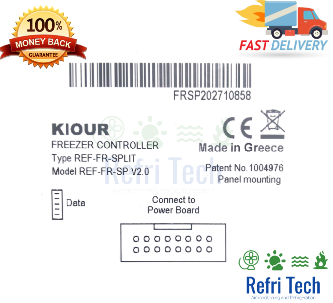 REF-FR-SPLIT KIOUR DIGITAL CONTROLLER REF FR SP REFRIGERATOR THERMOSTAT CONTROL