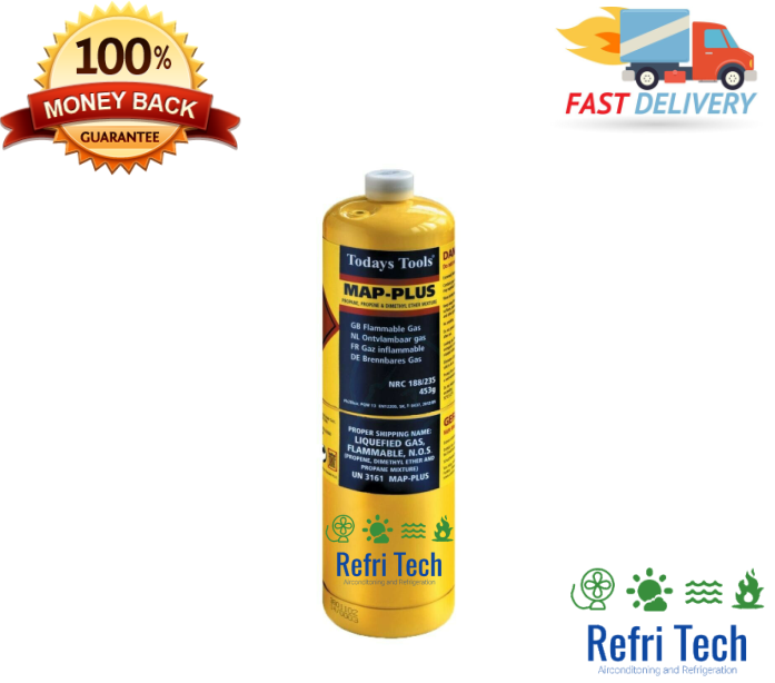 TurboMAPP / MAP+ Pro Gas Cylinder 400g Bottle NEVADA