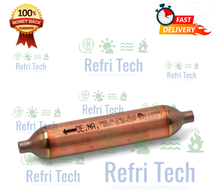 DRYER FILTER 25gr. Ø6,5mm x Ø6,5mm