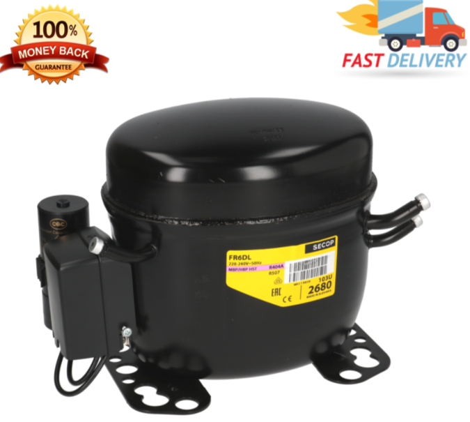 DANFOSS COMPRESSOR SECOP FR6DL CSIR 6,23 cc R404a/R507 HMBP