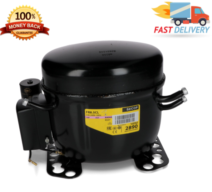DANFOSS COMPRESSOR SECOP FR8.5CL CSIR 7.95 cc R404a/R507 LBP