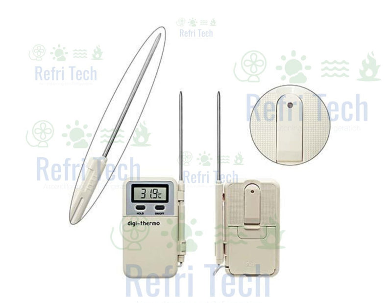 HT-2 Digital Thermometer with sensor probe extendable