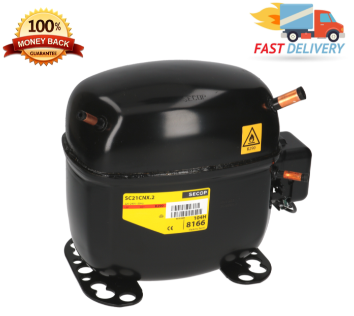DANFOSS COMPRESSOR SECOP SC21CNX.2 CSIR 20.95 cc gas R290 LBP
