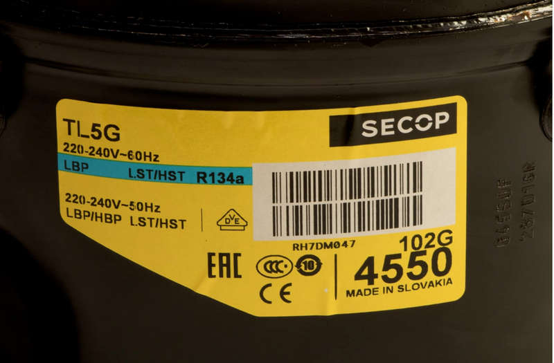 Secop Compressor TL5G R134a LBP/HBP