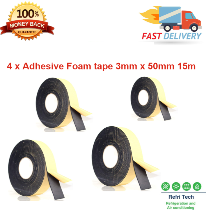 Pipe Insulation tape Lagging 50mm x 3mm x 15M CLASS0 ADHESIVE