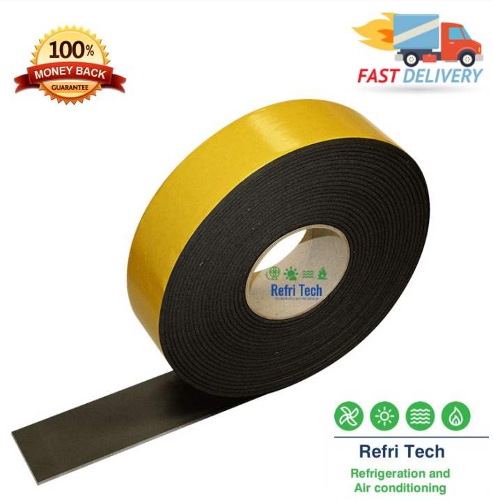 Pipe Insulation tape Lagging 50mm x 3mm x 15M CLASS0 ADHESIVE