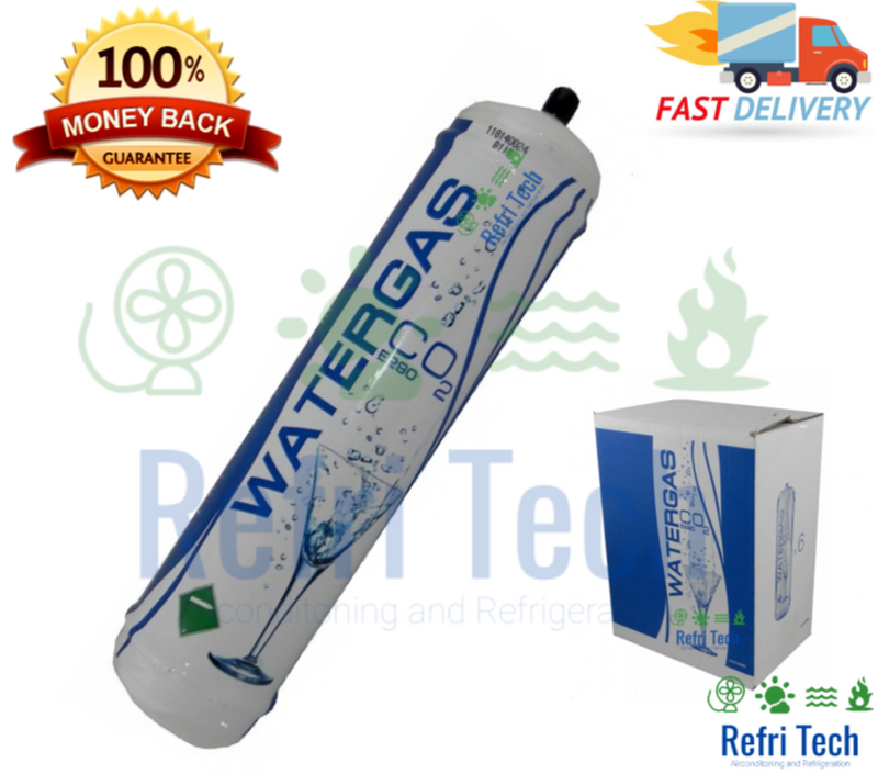 Co2 disposable bottle 600gr for sparkling water Watergas - CO2 DISPOSABLE TANK