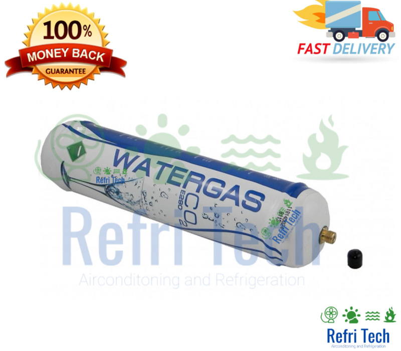 Co2 disposable bottle 600gr for sparkling water Watergas - CO2 DISPOSABLE TANK